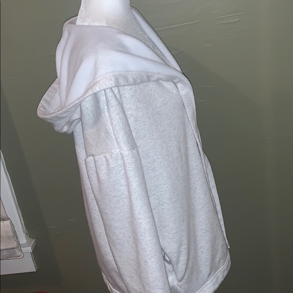 Fabletics Hooded Cardigan Ice Heather M - Picture 6 of 7